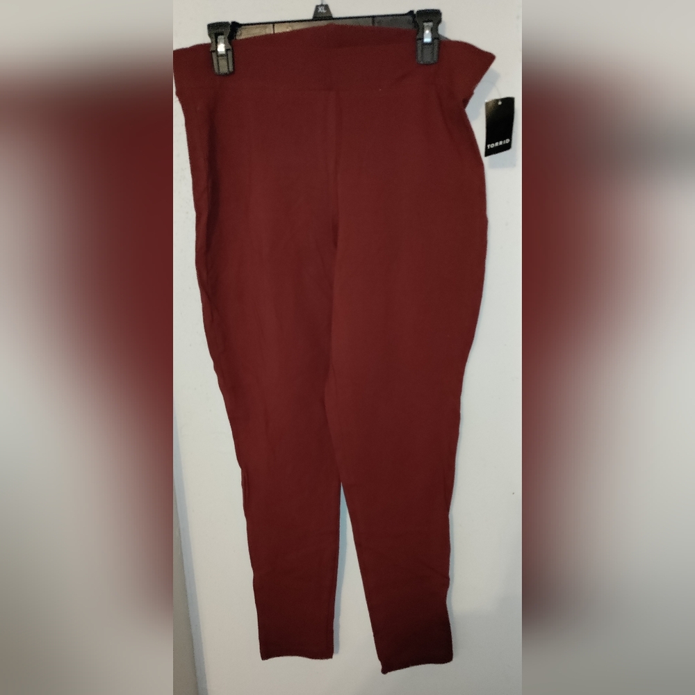 New Torrid 2X 18/20 Brown Leggings Premium